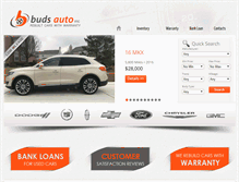 Tablet Screenshot of budsautoinc.com